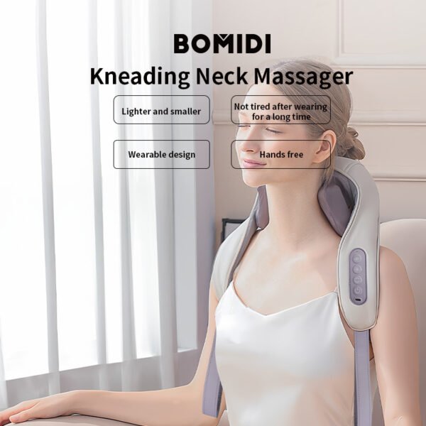 BOMIDI MP2 Neck Shoulder Massager Grey