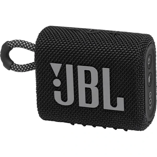 JBL GO 3 Portable Bluetooth Speaker Black