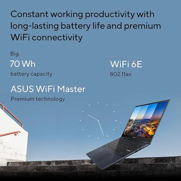Asus VivoBook S14 TP3402VA OLED17G, Blue  Core i7 13700H  2.4 GHZ 16GB RAM 512SSD