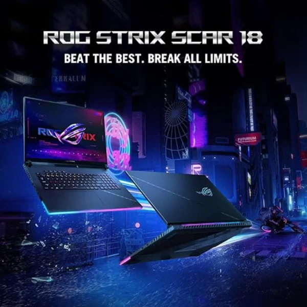 Asus Strix Scar 18 G834JYR-R6044W Intel Core i9, 14900HX 2.2GHZ, 32GB RAM, 2TB SSD