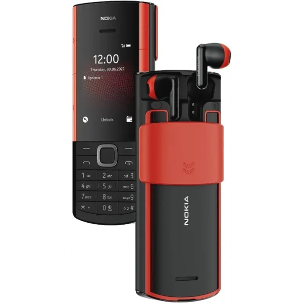 Nokia 5710 4G 48MB RAM Single Sim Mobile 128MB Black TRA