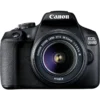 Canon EOS 2000D DSLR Camera With Lens Zoom EF-S 18-55mm Black
