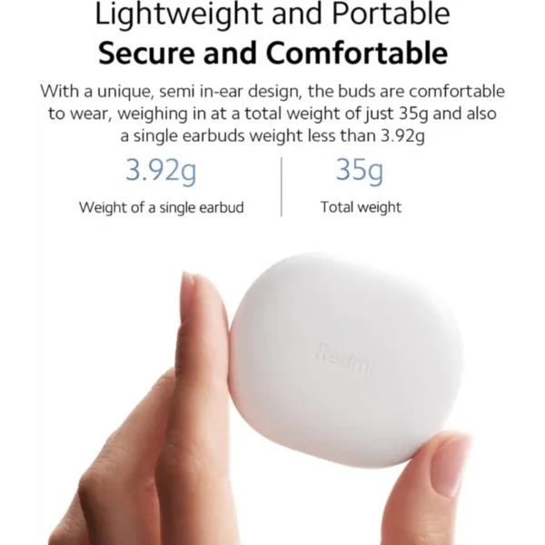 Xiaomi Redmi Buds 4 Lite Earbuds White