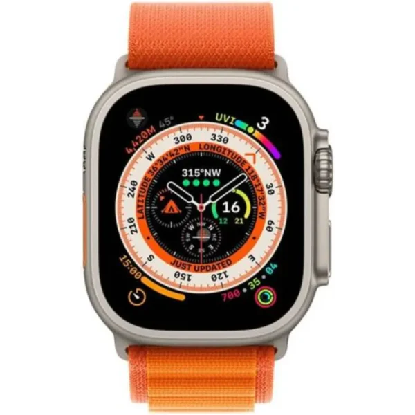Apple Watch Ultra 2, 49mm Titanium Case, Alpine Loop