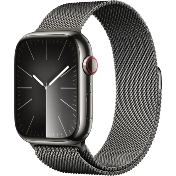 Apple Watch Series 9, 45mm Smartwatch with Stainless steel Case