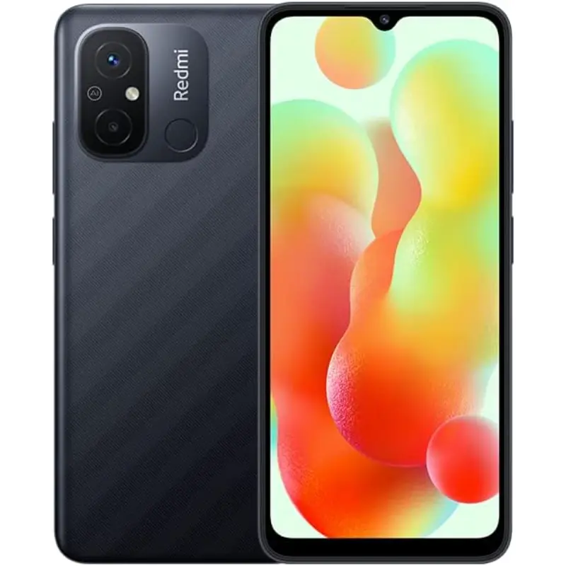 Redmi 12C 6GB RAM 128GB Storage, Gray - Indian Version