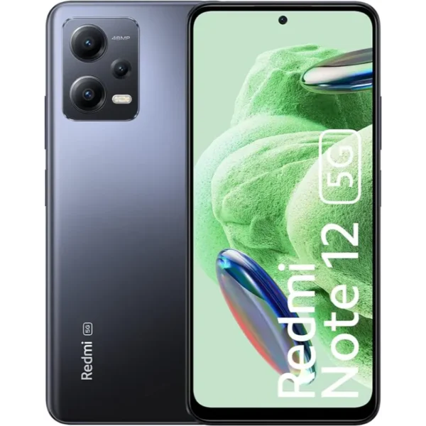 Redmi Note 12 8GB RAM 256GB Storage 5G, Gray - Global version