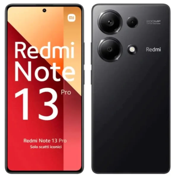 Redmi Note 13 Pro 8GB RAM 256GB Storage 5G, Black - Indian Version