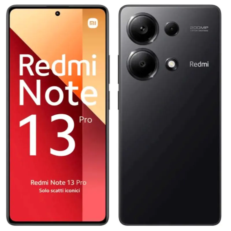 Redmi Note 13 Pro 8GB RAM 256GB Storage 5G, Black - Indian Version