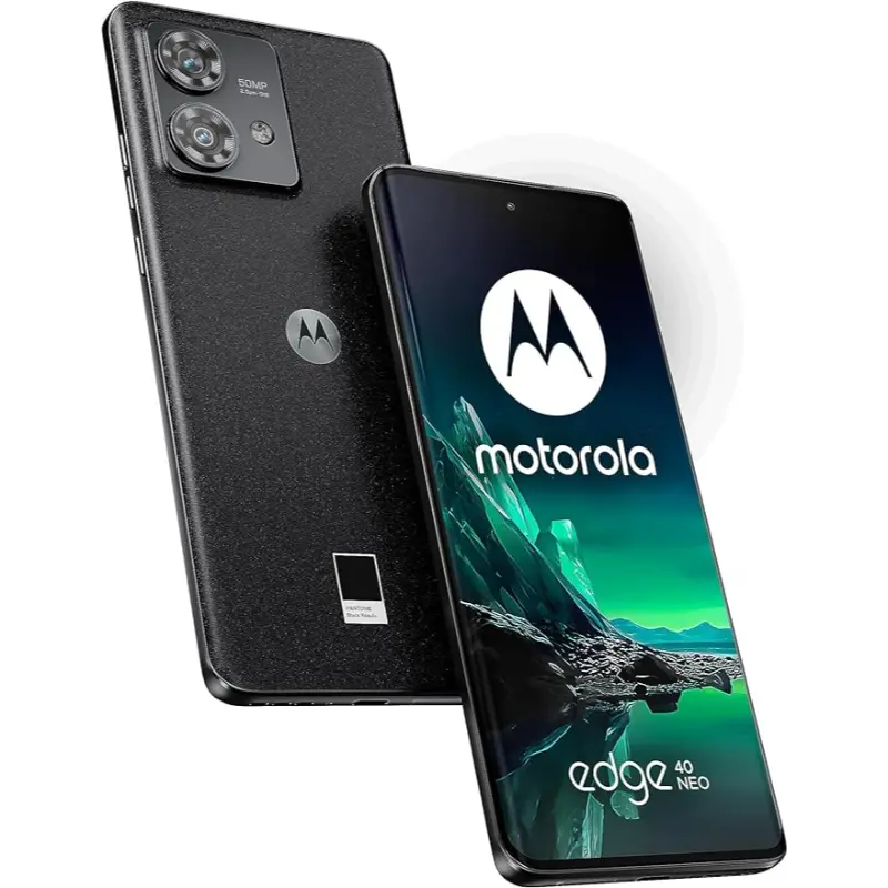 Motorola Edge 40 Neo Dual-SIM 256GB ROM + 12GB RAM Black - UAE Version