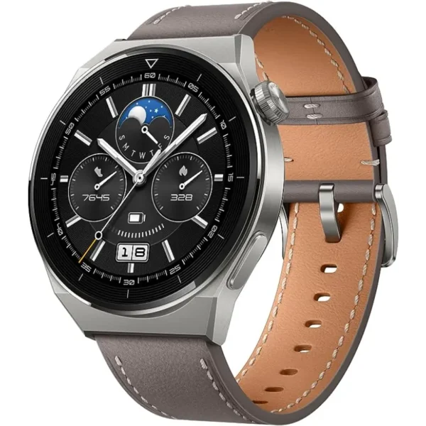 HUAWEI WATCH GT 3 Pro Smartwatch, Durable Battery Life, Wireless Fast Charging, Bluetooth calls, Gray