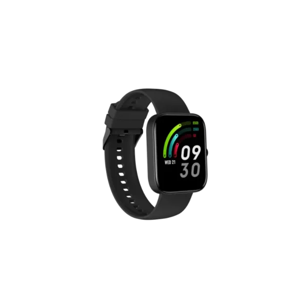 itel smart watch 1 ES 1.7 HD IPS Dispaly BT-Calling amoled Display Smartwatch  (Black Strap, Free Size)