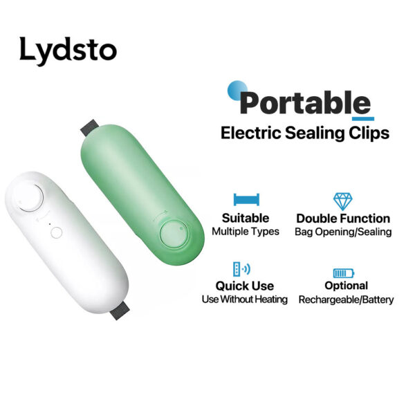 Lydsto Portable Mini Food Sealer Machine Green