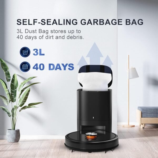 Lydsto R5 3-in-1 Smart Robot Vacuum Cleaner With Mop Black Lydsto R5 3-in-1 Smart Robot Vacuum Cleaner With Mop Black