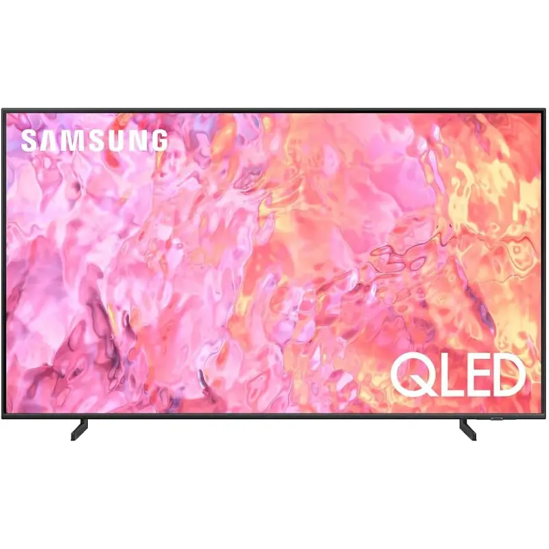 Samsung 65 Inch TV Quantum Processor Lite 4K QLED QA65Q60CAUXEG - Black