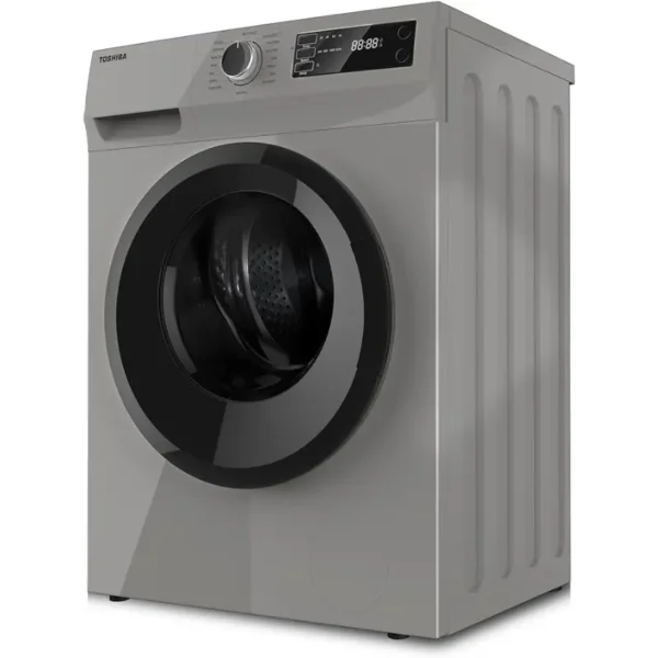 Toshiba Front Load Washer 7Kg - 1200 RPM - 16 programs - Silver  TW-H80S2A(SK)
