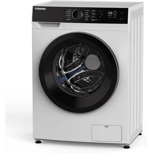 Toshiba Front load Washer dryer 12/8KG - 1400 RPM - 12 programs - White - Inverter TWD-BJ130M4A(WK)
