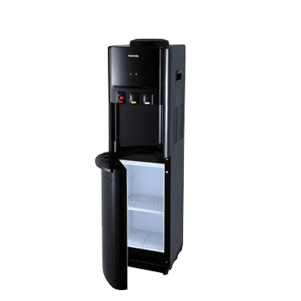 Toshiba Top Load Water Dispenser- BLACK -Three Tap RWF-W1766TU(K)