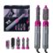 5-In-1 Hot Hair Styler Silver/Pink 28Cm