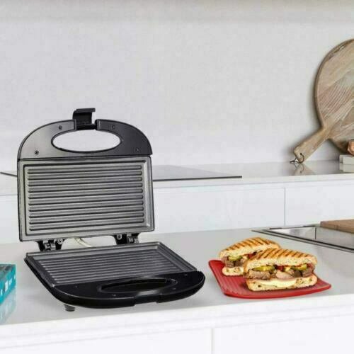 Sukany Sandwich Maker 800W with Double Sided Heating - SK-BBQ-138