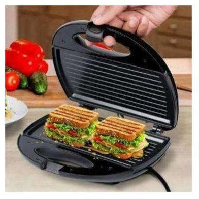 Sukany Sandwich Maker 800W with Double Sided Heating - SK-BBQ-138