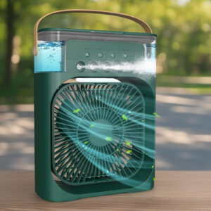 Portable Mini Air Conditioner Fan Green