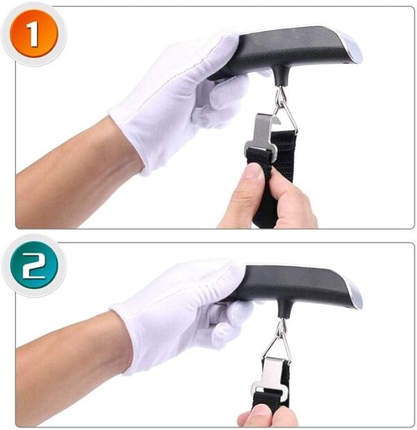 Portable Handheld Digital Hanging Baggage Scale For Travel Suitcase