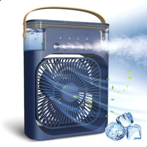 Portable Mini Air Conditioner Fan Blue