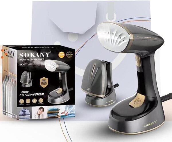 Sokany Sk-Gt-3065 Hand Held Steamer 120Ml Water Tank Wrinkle Free