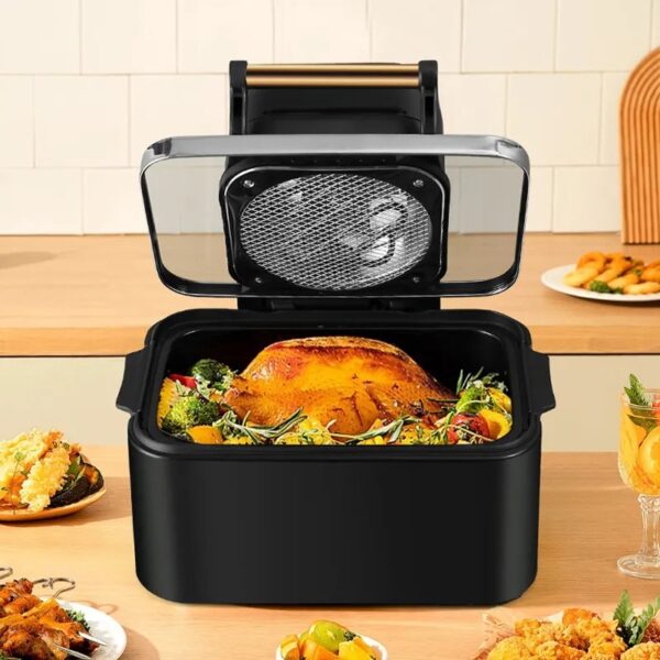 Air Fryer Lotus rose 12L Automatic Electric Oven 1700w