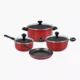 Cookware Aluminium Value Pack Set 7-Piece