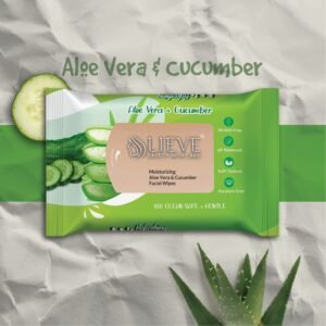 LIEVE safety with care wipes refreshment moisturizing Aloe Vera & Cucumber facial wipes